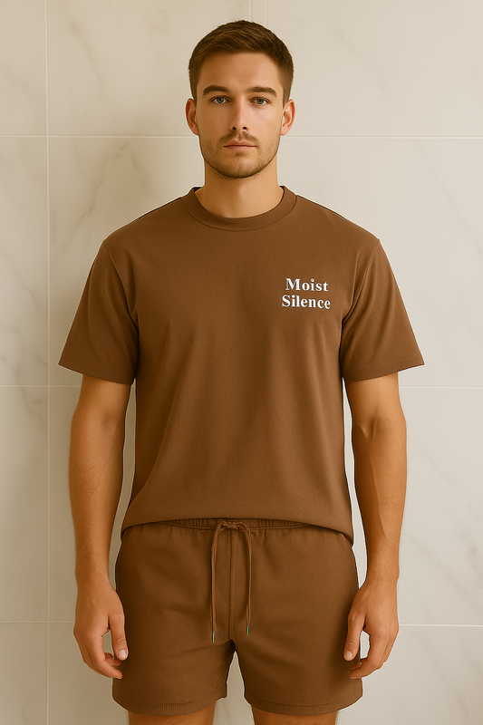 Moist Silence Lounge Set - 100% Cotton | 230 GSM