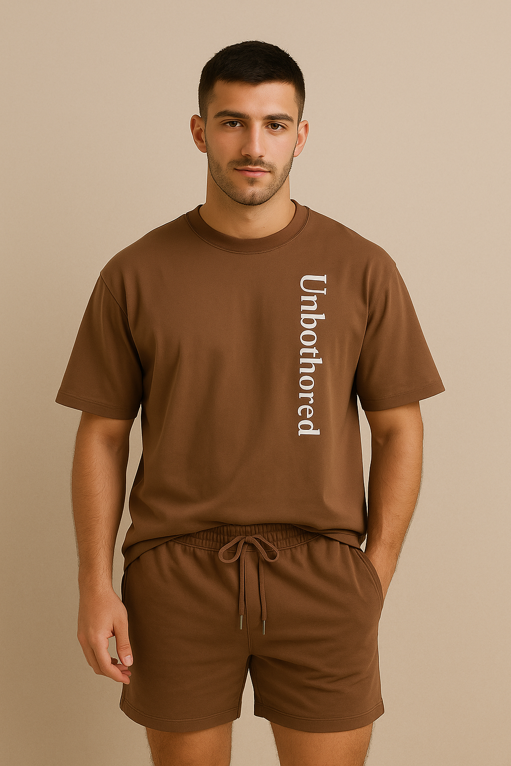 Unbothered Lounge Set - 100% Cotton | 230 GSM