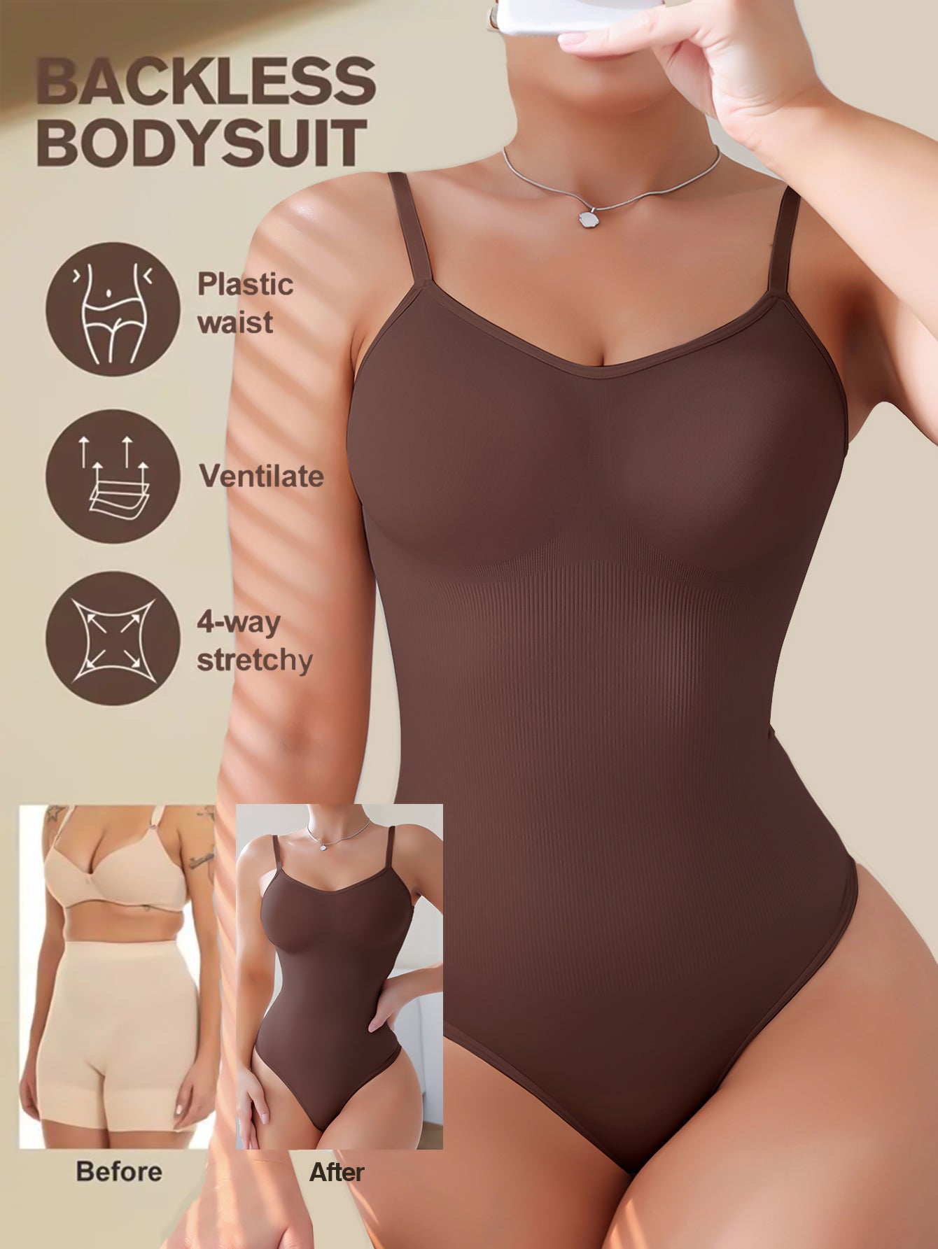 Contour Lounge Bodysuit Thong