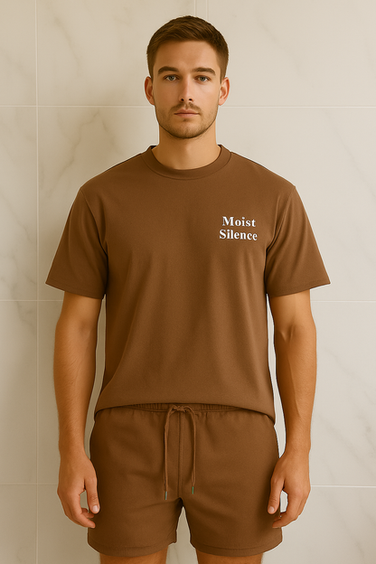 Moist Silence Lounge Set - 100% Cotton | 230 GSM