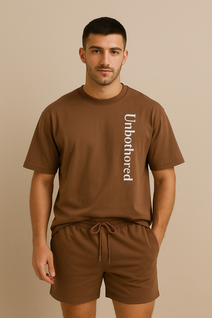 Unbothered Lounge Set - 100% Cotton | 230 GSM