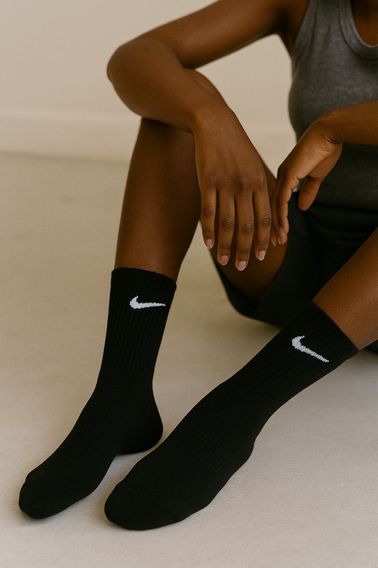 Nike Everyday Plus Crew Socks (Black 6-Pack)