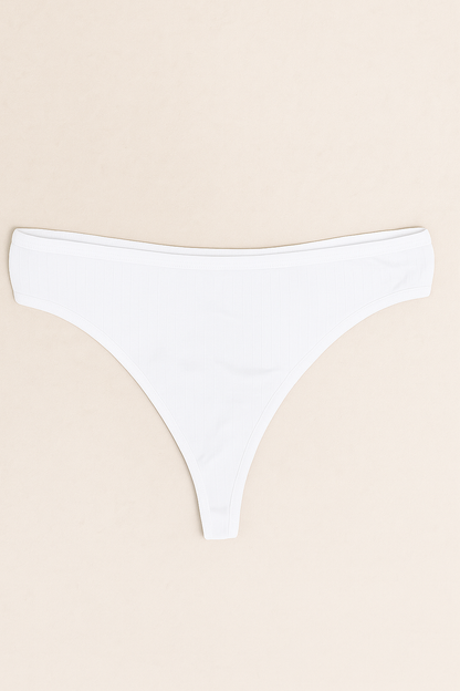 Essential Ribbed Briefs - 4 Pack | Everyday Comfort