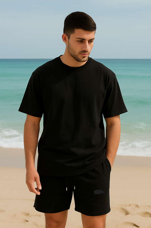 Men's Premium Cotton Lounge Set - 230 GSM