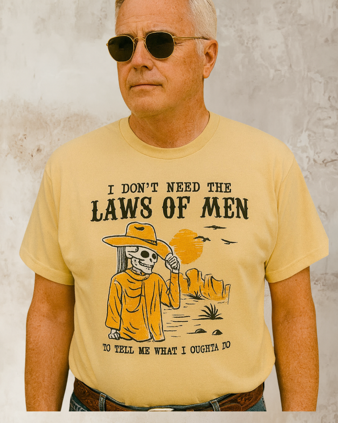 I Don't Need the Laws of Men Halloween Tee