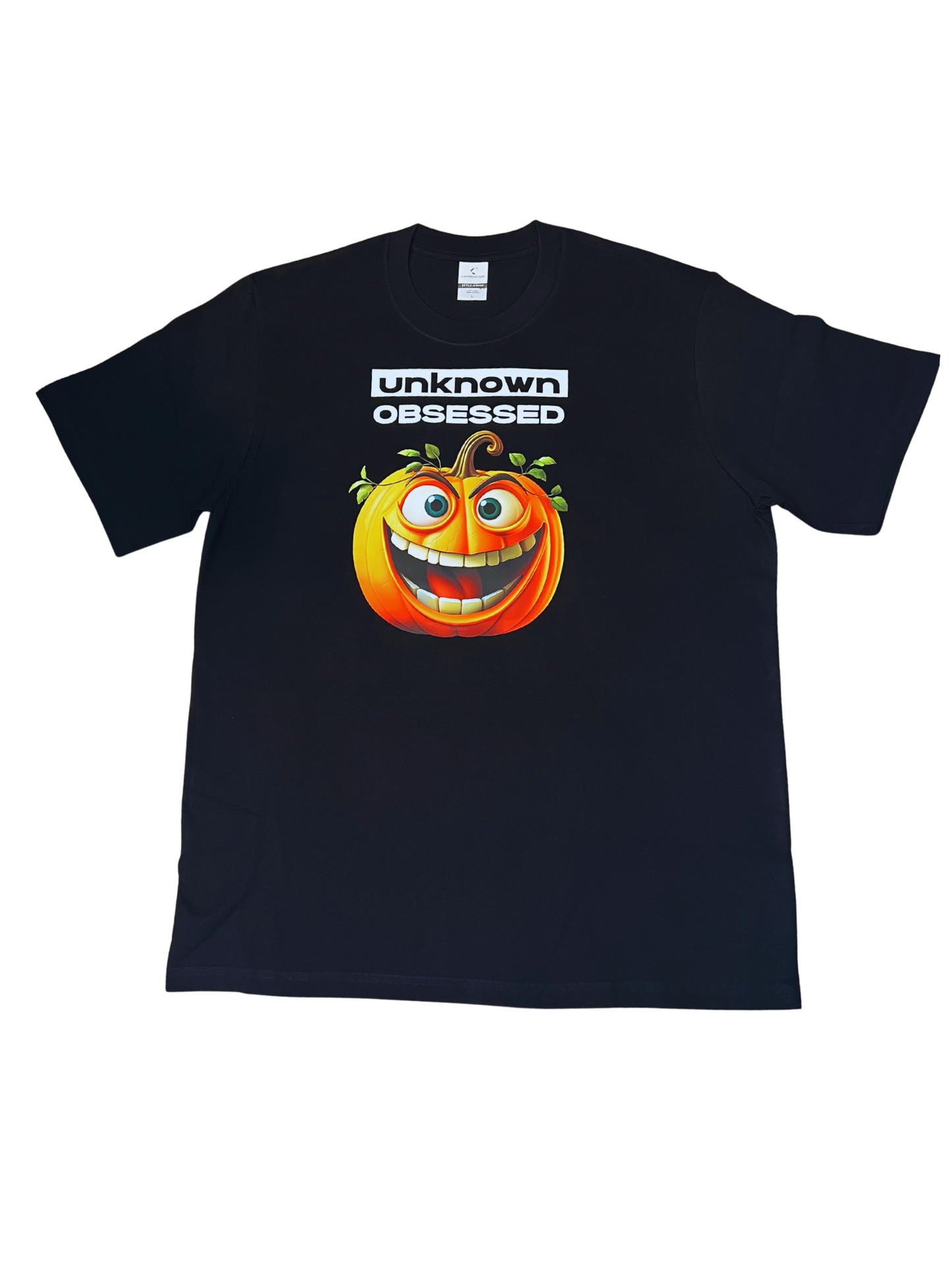Unknown Obsessed Halloween Pumpkin T-Shirt