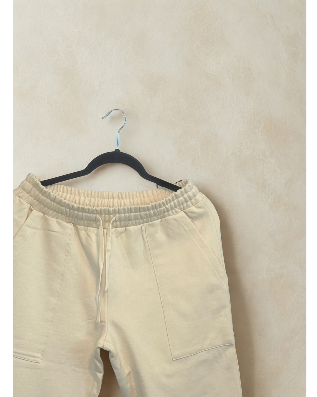 Premium Heavyweight 100% Cotton Hoodie Set (Raw Light)– 420 GSM French Terry